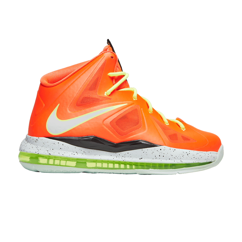 Кроссовки Nike LeBron 10 GS 'Bright Crimson'