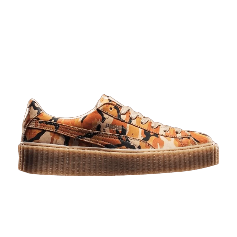 Krossovki-Fenty-x-Puma-Wmns-Suede-Creepers-Orange-Camo