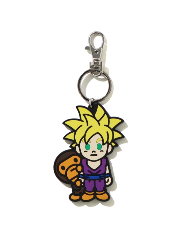 BAPE-x-Dragon-Ball-Z-Baby-Milo-Son-Gohan-Keychain-Multi-1