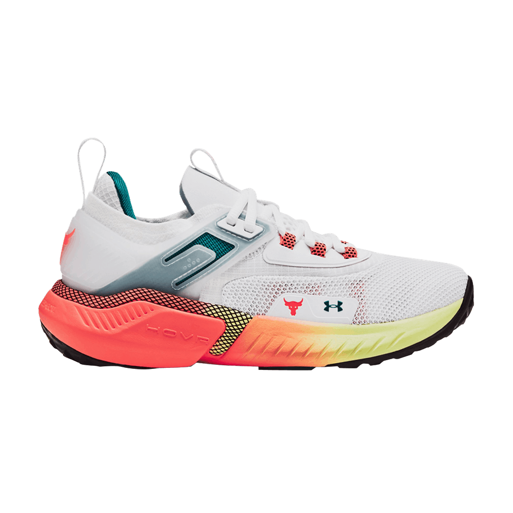 Кроссовки Under Armour Project Rock 5 GS 'White After Burn'