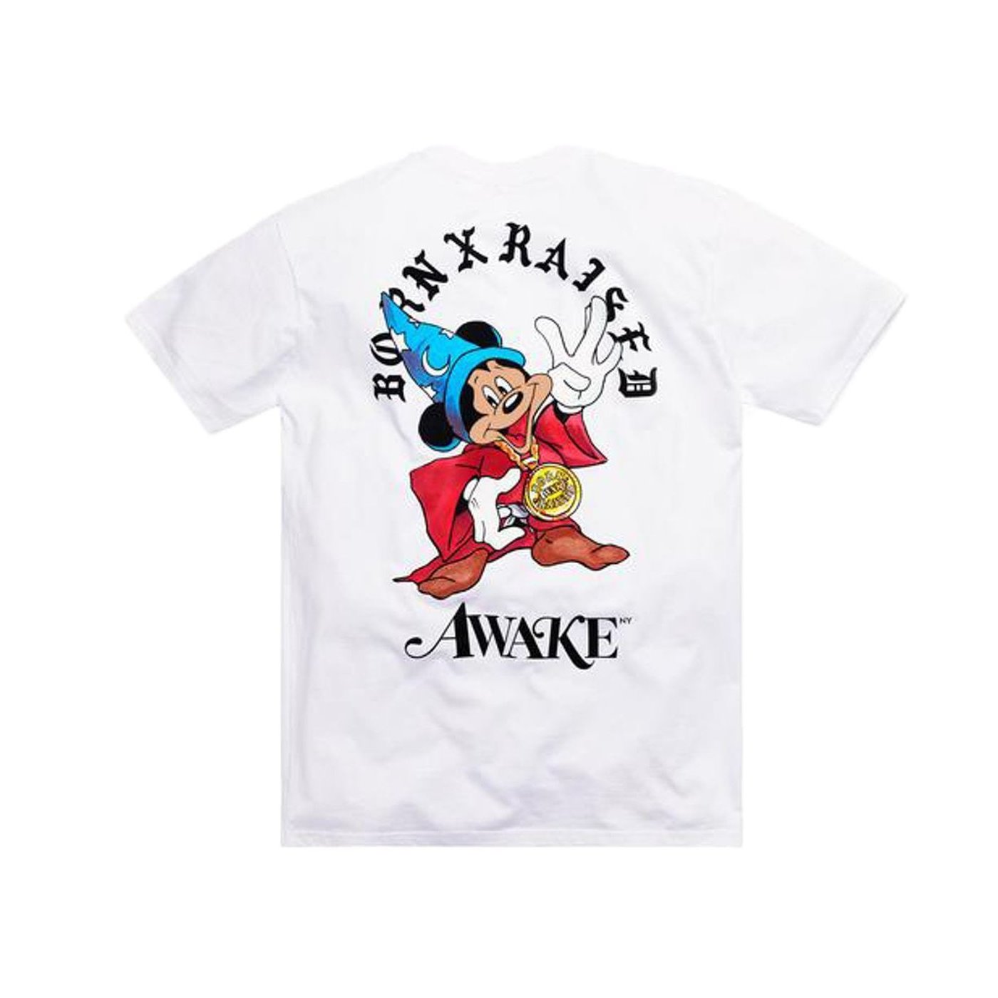 Футболка Awake x Born X Raised Fantasia Tee White