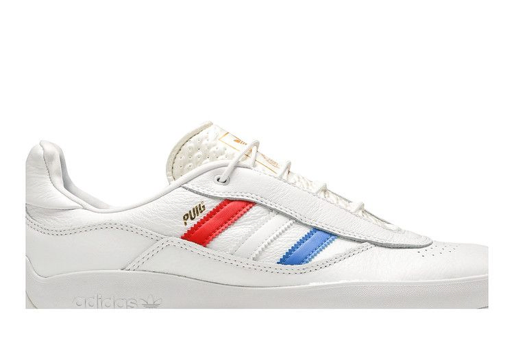 Кроссовки Adidas Puig 'White Blue Bird Red'