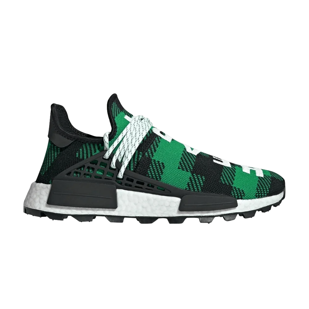 Krossovki-Pharrell-x-Billionaire-Boys-Club-x-adidas-NMD-Human-Race-Trail-Green-Plaid