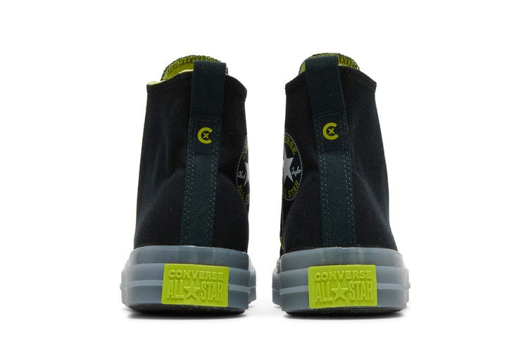 Кроссовки Converse Chuck Taylor All Star CX Fleece Lined High 'Black Lime Twist'