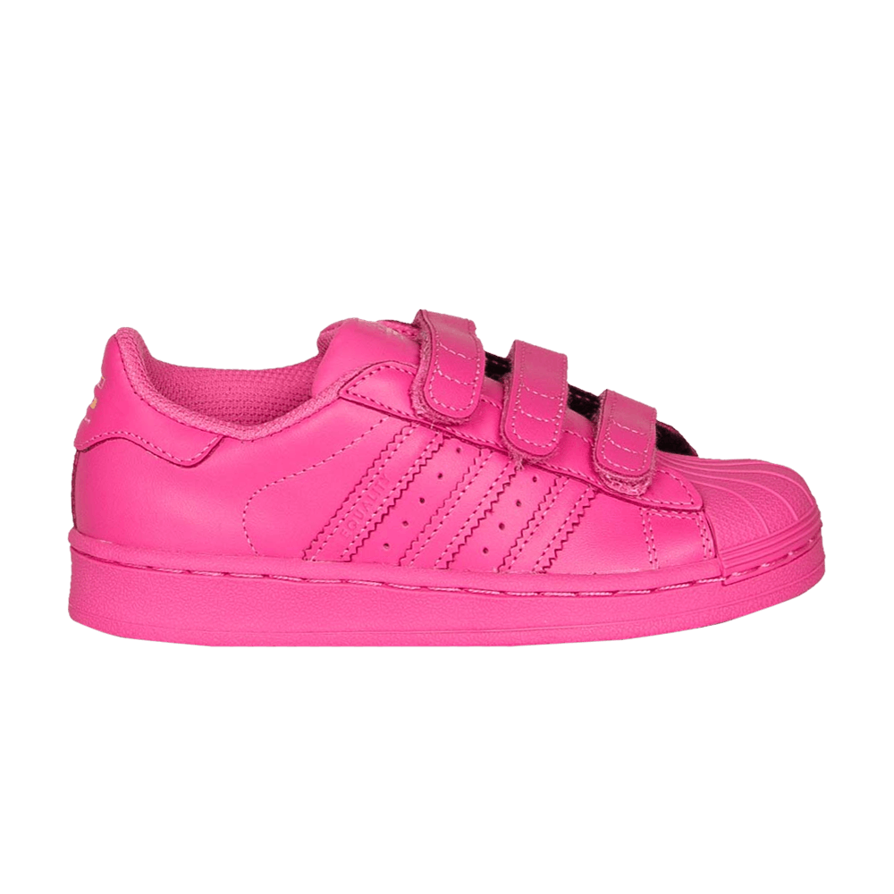 Кроссовки Pharrell Williams x adidas Superstar Supercolor CF C 'Pink'