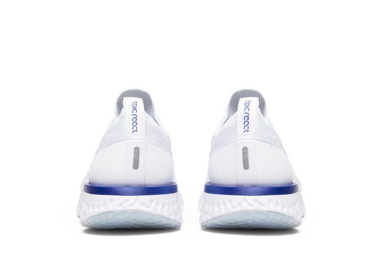 Кроссовки Nike Wmns Epic React Flyknit 'White Racer Blue'