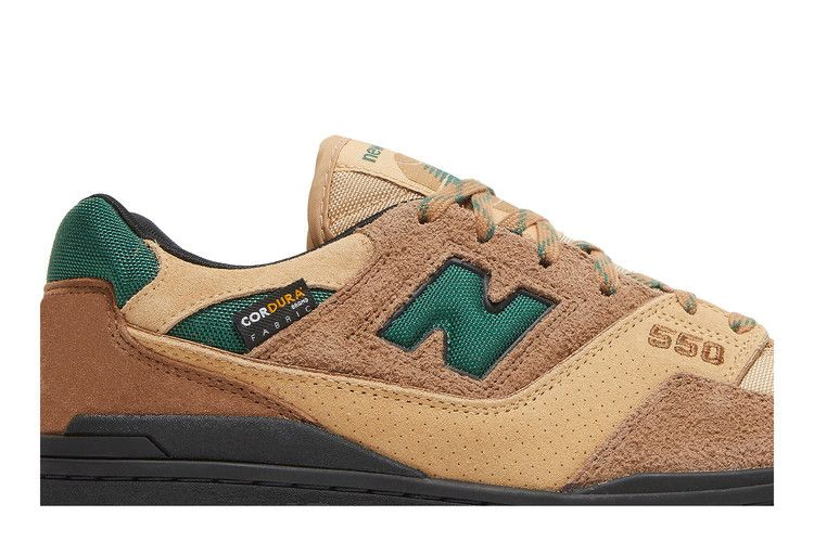 Кроссовки size? x New Balance 550 'Cordura Pack - Light Brown Green'