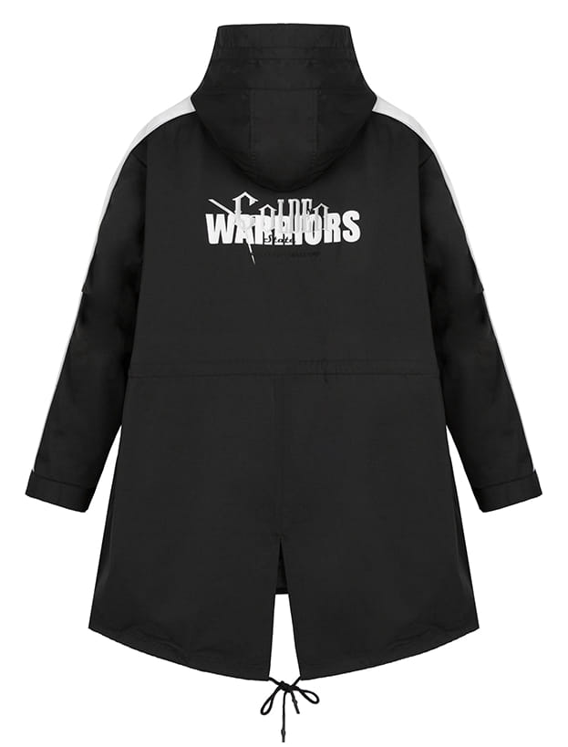 Пуховик 2020 Golden State Warriors Black Down Jacket Unisex