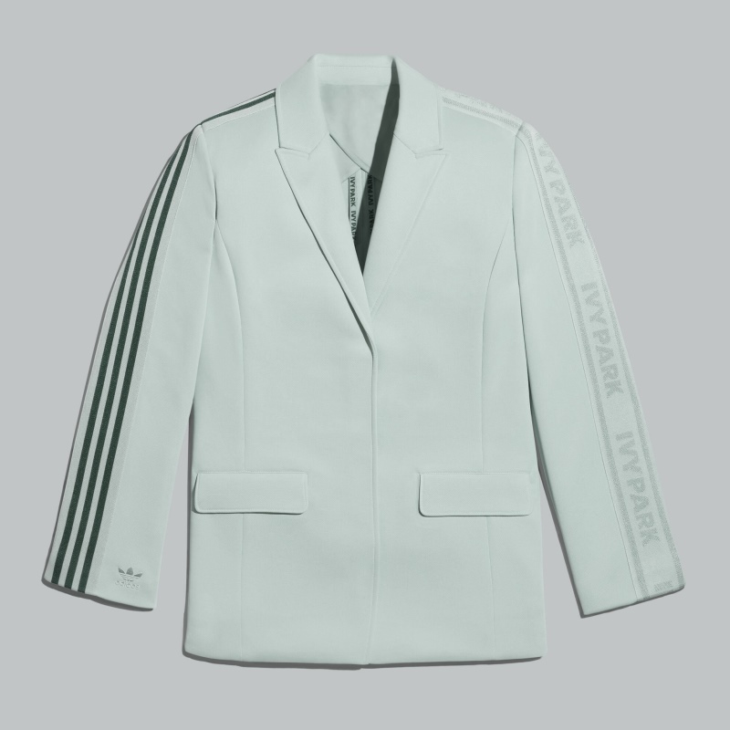 Пиджак adidas Ivy Park 3-Stripes Suit Jacket (Plus Size) Green Tint