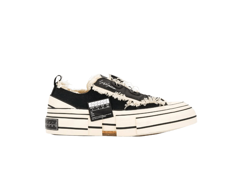 Кроссовки VESSEL x Yohji Yamamoto Wmns Patchwork Platform Low Black White