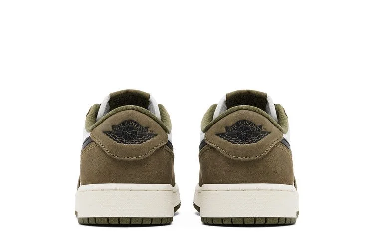 Кроссовки Air Jordan 1 Low GS 'Medium Olive'