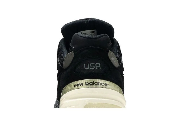Кроссовки New Balance 992 Made in USA 'Black Grey'