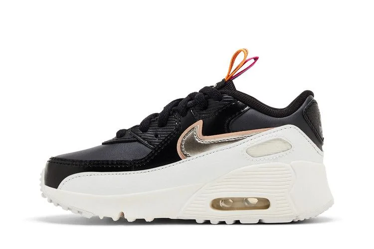 Кроссовки Nike Air Max 90 Leather SE TD 'Off Noir Metallic Pewter'