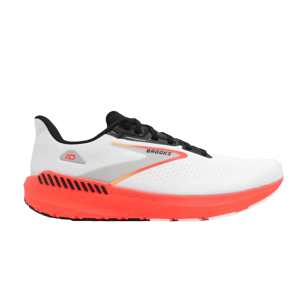 Krossovki-Brooks-Launch-GTS-10-White-Fiery-Coral
