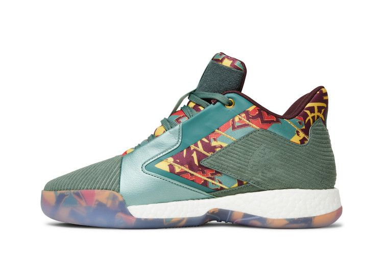 Кроссовки Adidas T-Mac Millennium 2 'Green Multi-Color'