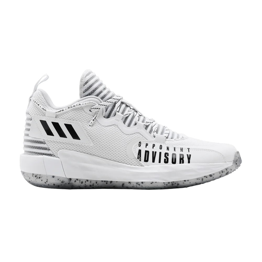 Кроссовки adidas Dame 7 EXTPLY 'Opponent Advisory - White'