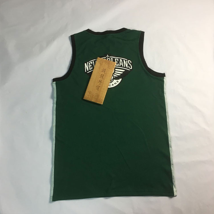 Спортивная майка 2018 New Orleans Pelicans Retro Style Green