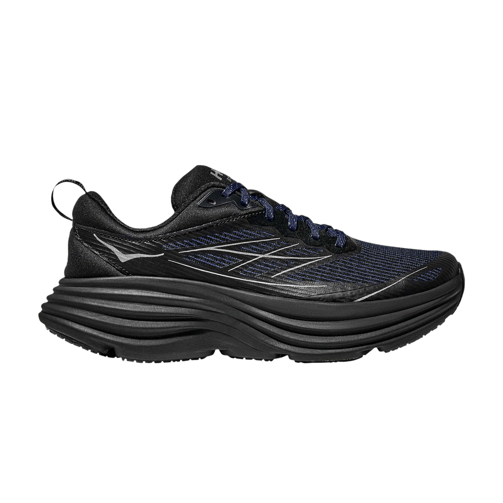 Кроссовки HOKA Bondi 8 Caged 'Stealth Tech Pack - Midnight Blue Black'