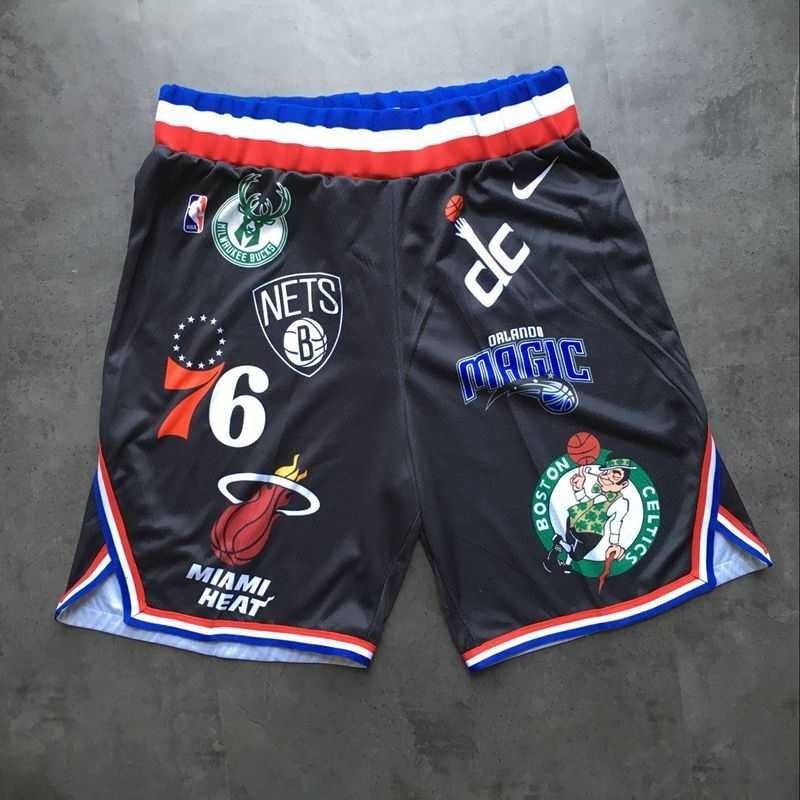 Спортивные шорты Supreme x Nike x NBA Teams Authentic Shorts Black