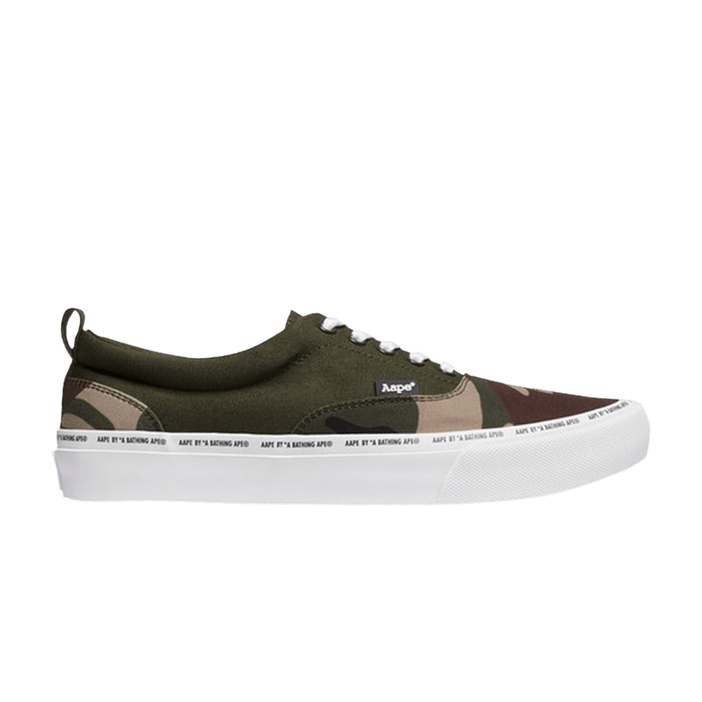 Кроссовки BAPE AAPE Lace 'Green Camo'