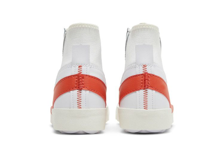 Кроссовки Nike Blazer Mid '77 Jumbo 'White Total Orange'