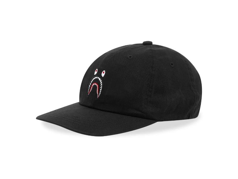 Бейсболка BAPE 2nd Shark Panel Cap Black