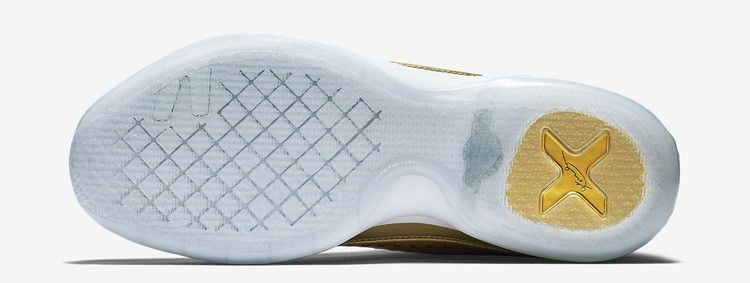 Кроссовки Nike Kobe 10 Mid EXT 'Liquid Gold'