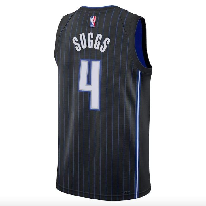 Баскетбольная джерси 2022-23 Orlando Magic #50 Jalen Suggs Swingman Icon Black Jersey