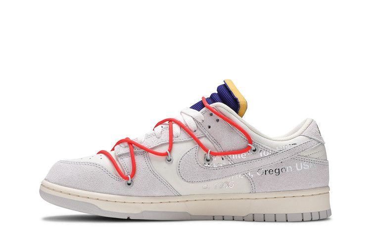 Кроссовки Off-White x Nike Dunk Low 'Lot 13 of 50'