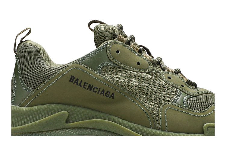 Кроссовки Balenciaga Triple S Sneaker 'Clear Sole - Green'