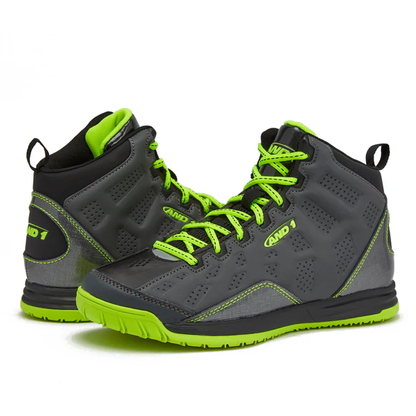 Кроссовки AND1 Kid's Show Out Dark Grey/Black/Light Green