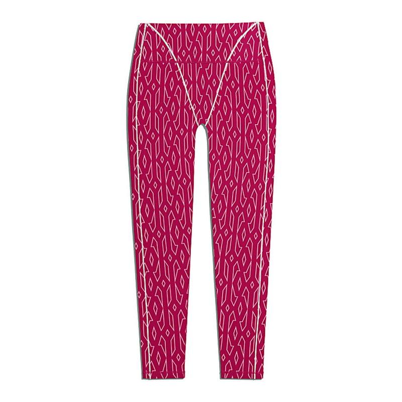 Тайтсы adidas Ivy Park Monogram Tights (Plus Size) Bold Pink