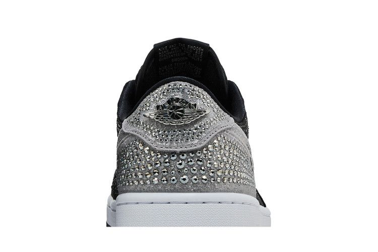 Кроссовки Swarovski x Wmns Air Jordan 1 Retro Low OG 'Shadow'