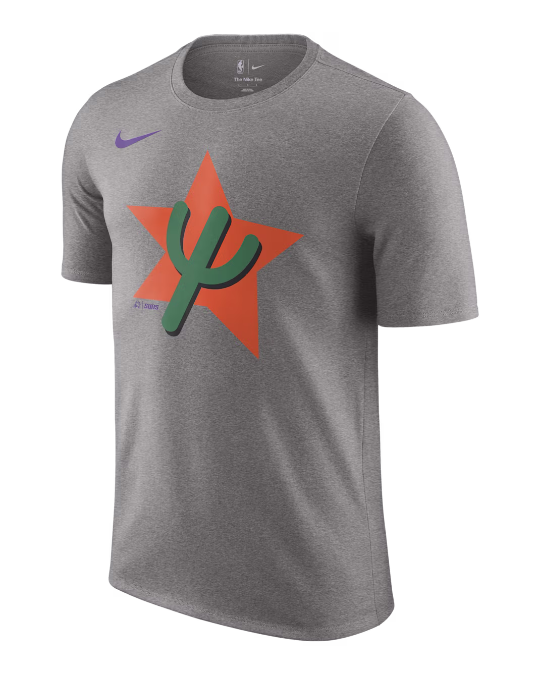 Мужская футболка Nike NBA Phoenix Suns Essential City Edition Dark Grey Heather