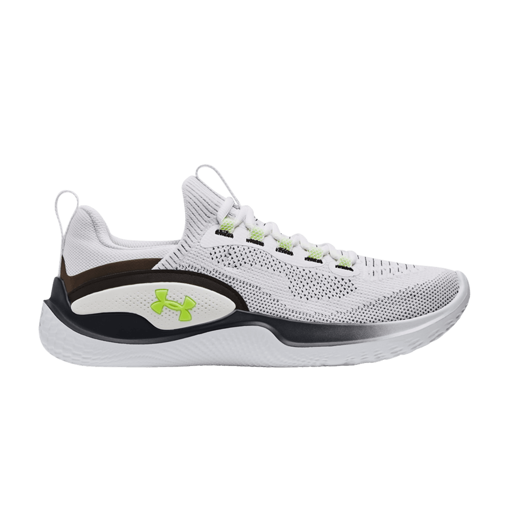 Кроссовки Under Armour Flow Dynamic 'White Black Lime'
