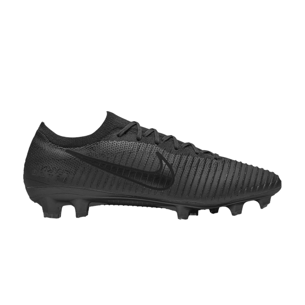Кроссовки Nike Flyknit Ultra FG 'Triple Black'