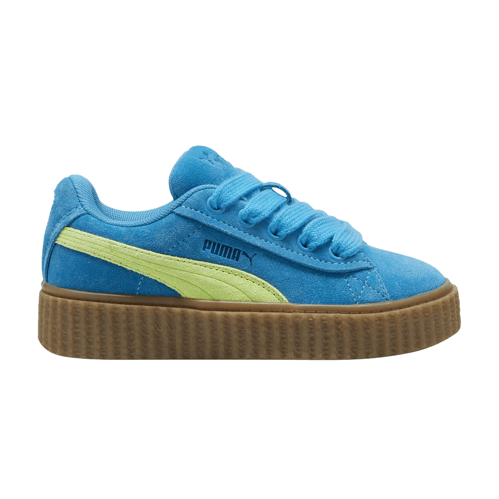 Кроссовки Fenty x Puma Creeper Phatty Little Kid 'Speed Blue Lime'
