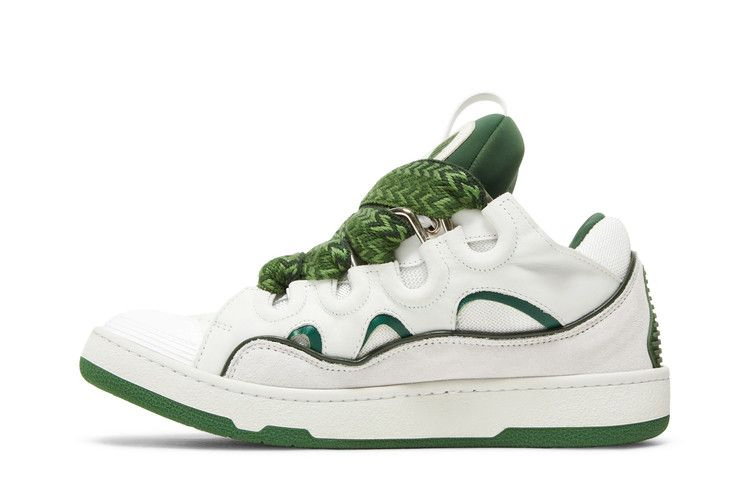 Кроссовки Lanvin Curb Sneakers 'White Khaki'