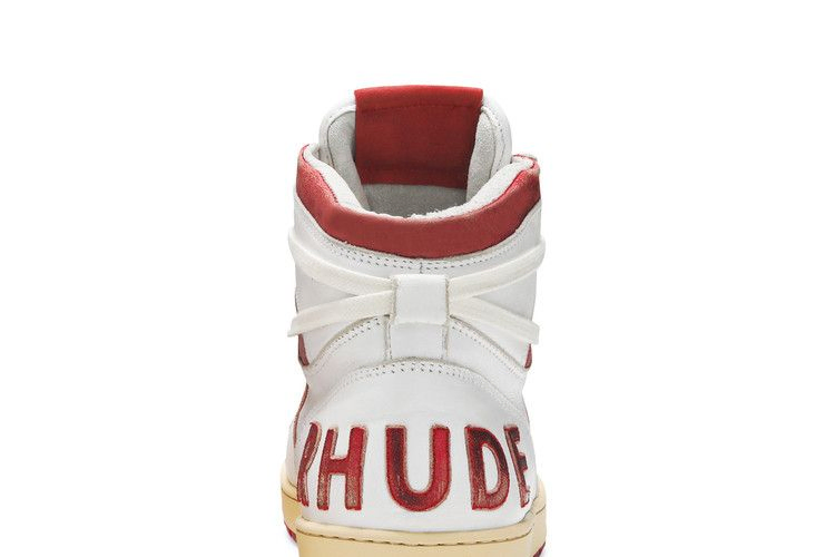 Кроссовки Rhude Rhecess High 'White Red'