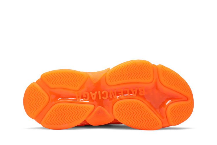 Кроссовки Balenciaga Triple S Sneaker 'Clear Sole - Orange'