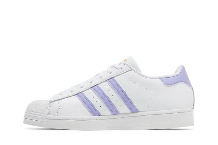 Кроссовки Adidas Superstar 'White Light Purple'