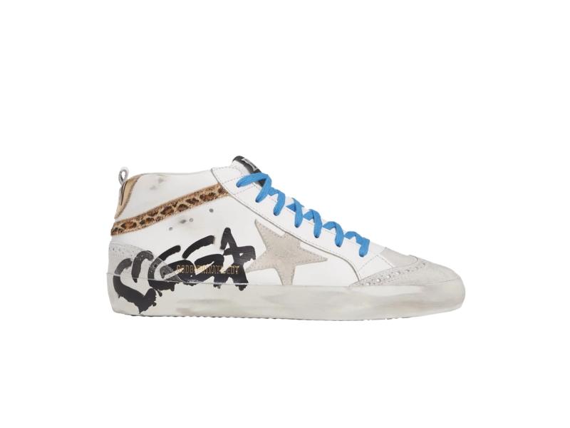 Кроссовки Golden Goose Mid Star Graffiti Logo