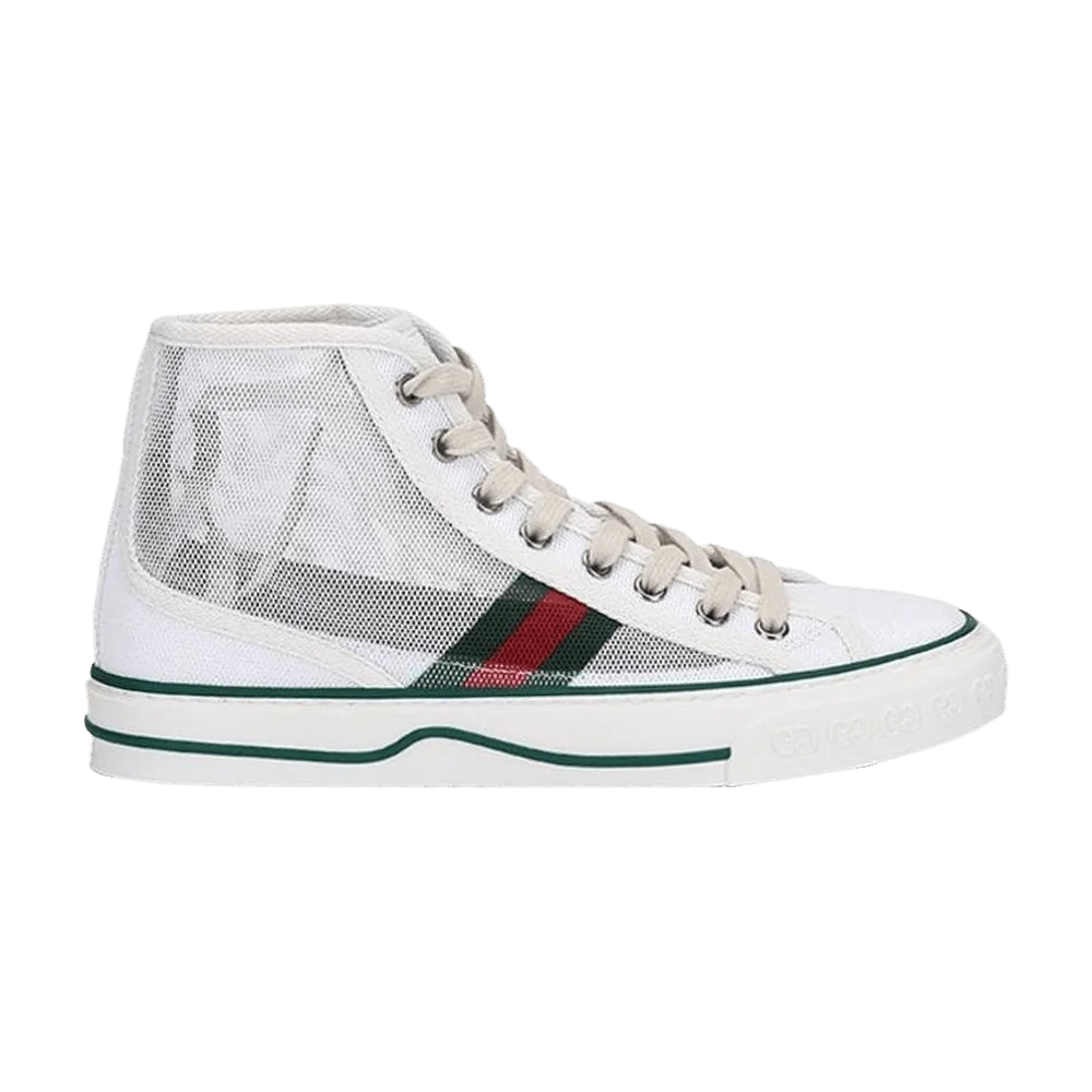 Krossovki-Gucci-Wmns-Tennis-1977-High-White-Green-Red