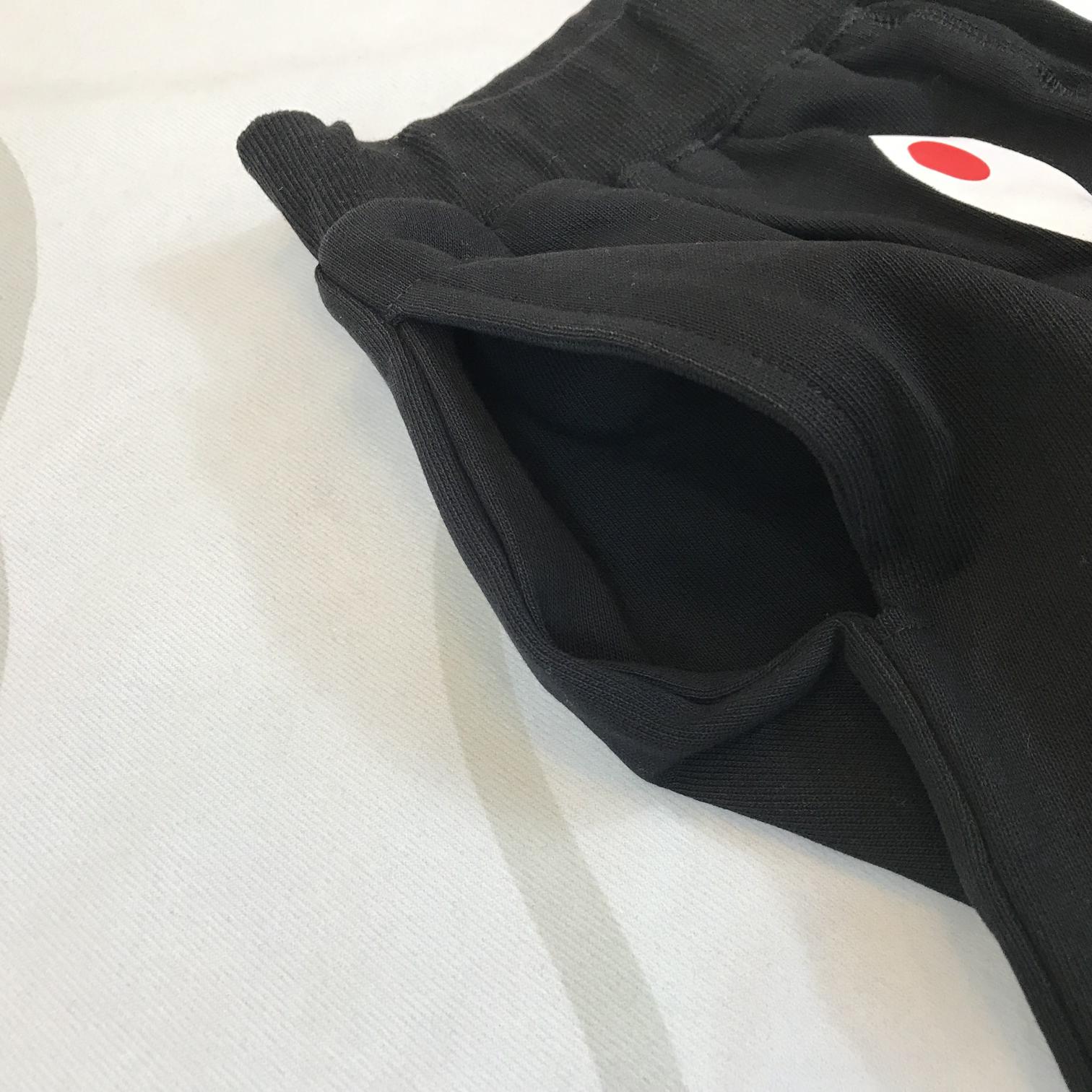Спортивные шорты BAPE Shark Sweat Shorts Black