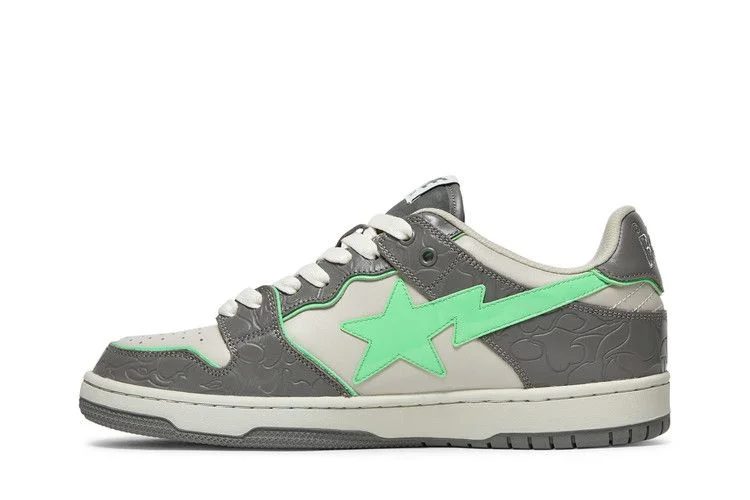 Krossovki-BAPE-Sk8-Sta-Grey-Green-2