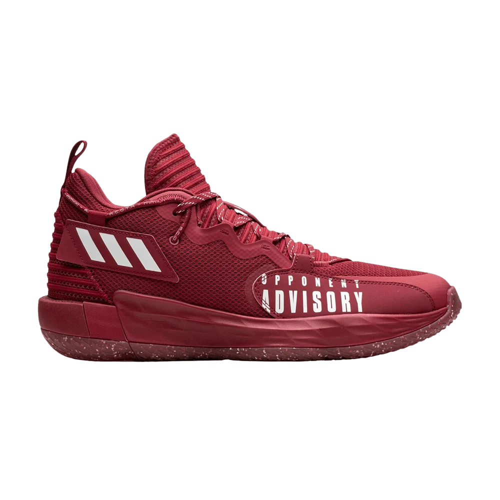 Кроссовки Adidas Dame 7 EXTPLY 'Opponent Advisory - Team College Burgundy'
