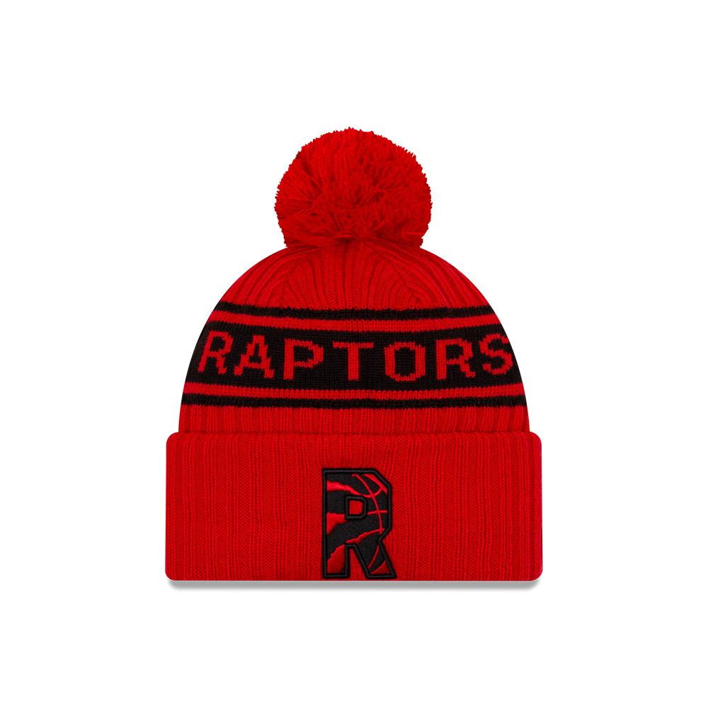 Шапка New Era Toronto Raptors 2021 Draft Edition Pom Knit NBA Beanie