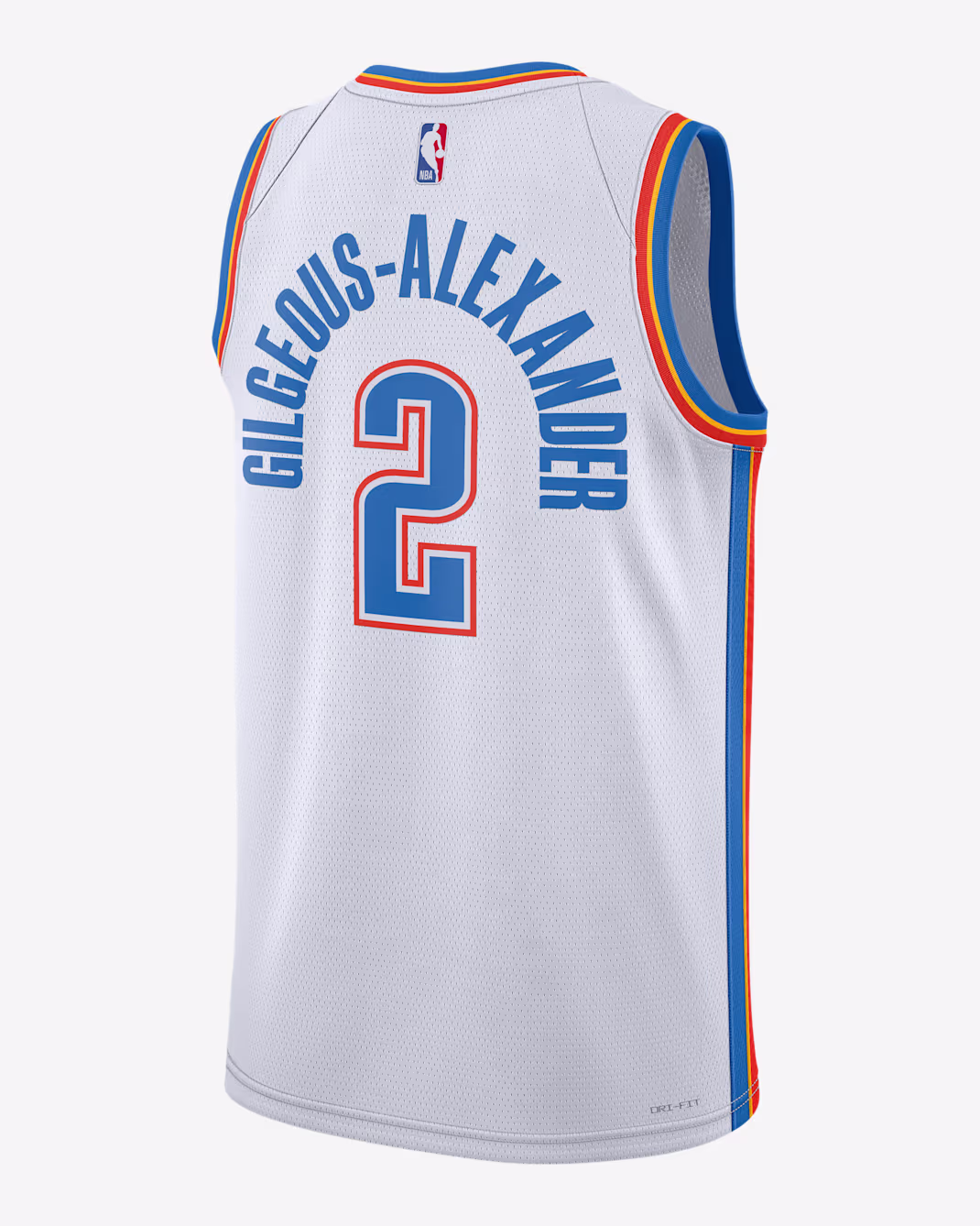 Баскетбольное джерси Nike NBA Shai Gilgeous-Alexander OKC 22-23 Association Edition Swingman