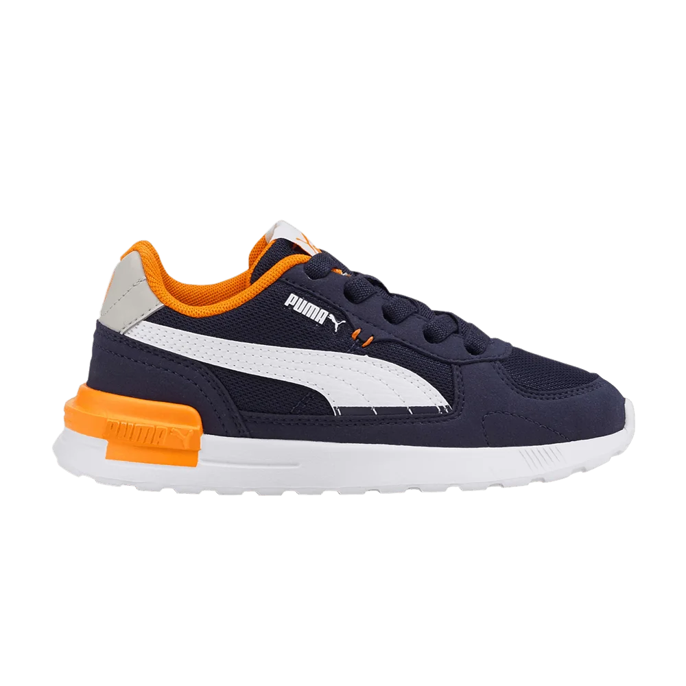 Кроссовки Puma Graviton Little Kid 'Peacoat Vibrant Orange'
