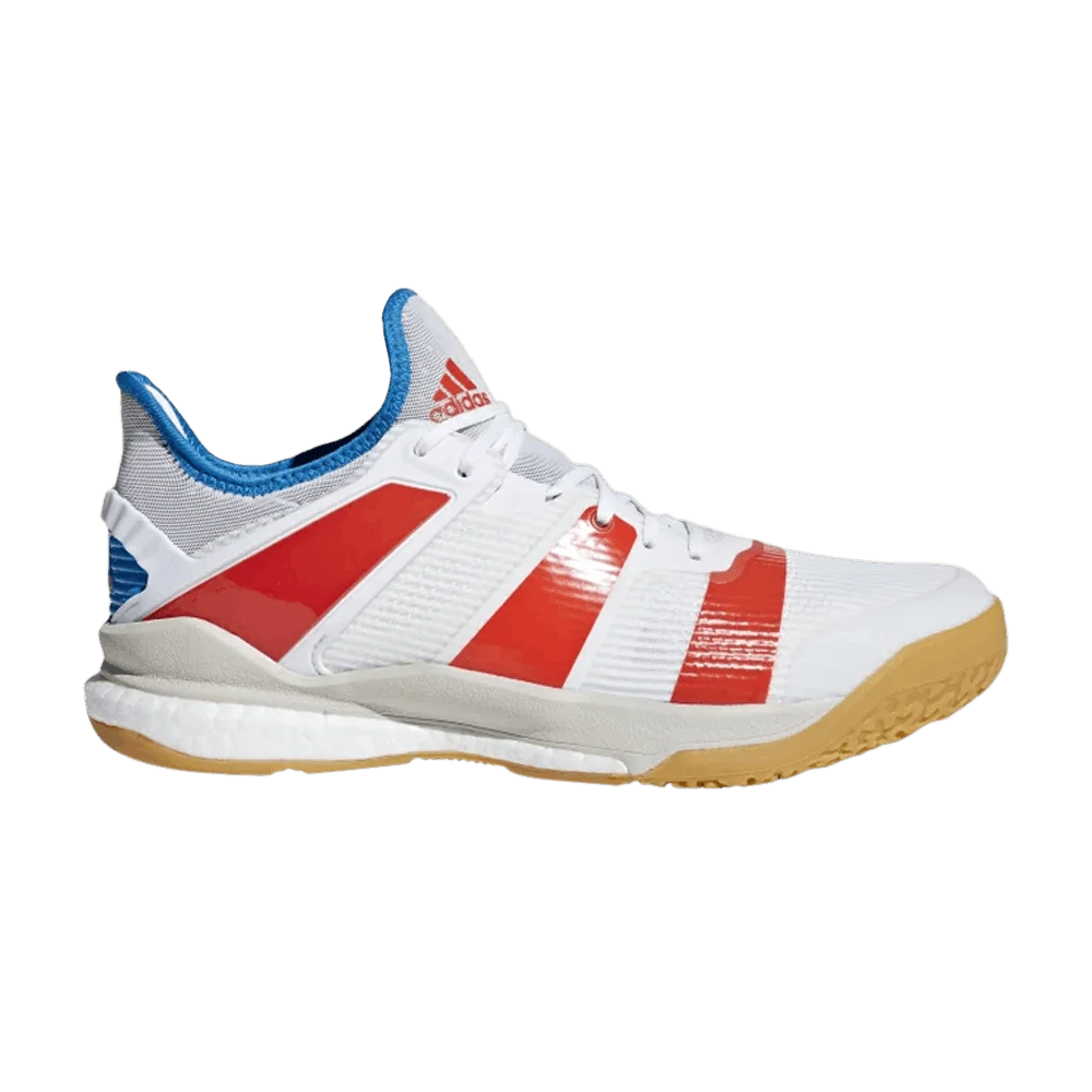 Кроссовки Adidas Stabil X 'Footwear White Red'
